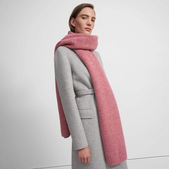 Theory Cashmere Hat and Scarf Set Mauve NEW NWT - Picture 10 of 10